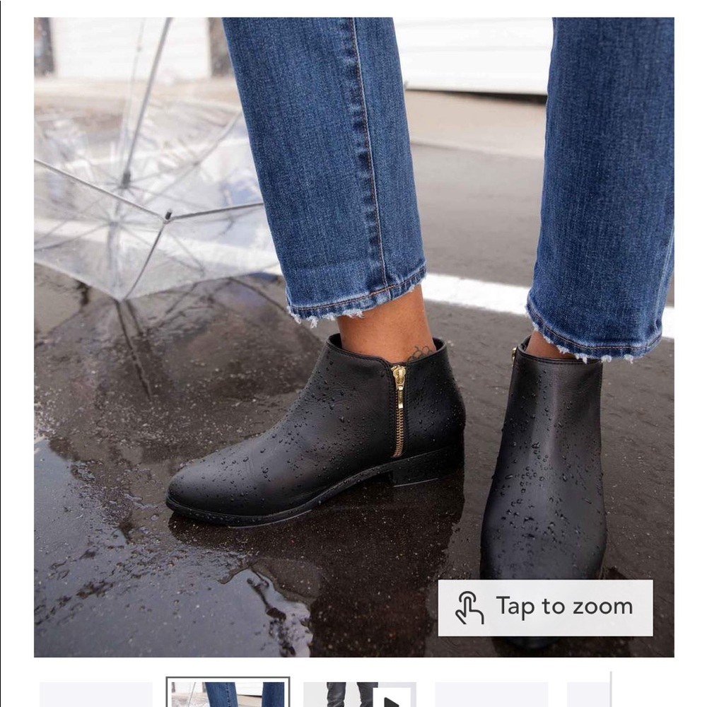 Nisolo Lana ankle boot 8.5 black